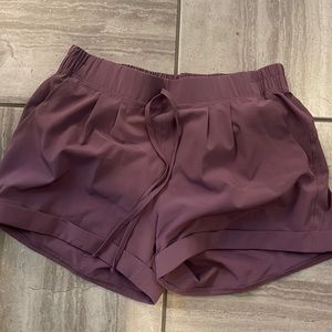 Zyia Purple Summer Shorts, Size Small